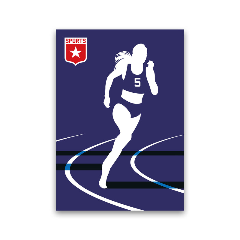 Runner Art Print by Bo Lundberg Print Only