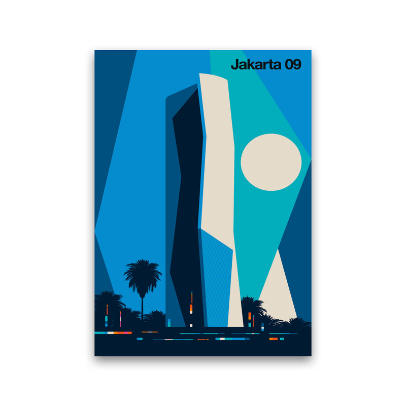 Jakarta 09 Art Print by Bo Lundberg Print Only