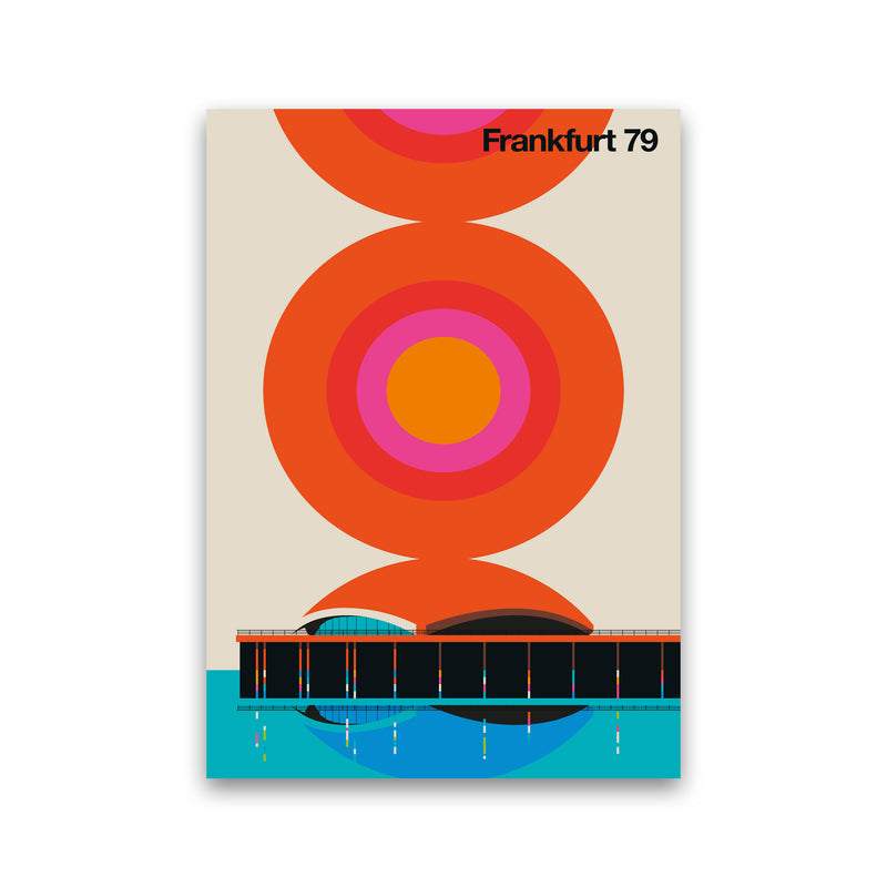 Frankfurt 79 Art Print by Bo Lundberg Print Only