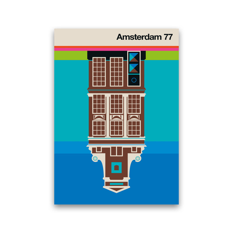 Amsterdam 77 Art Print by Bo Lundberg Print Only