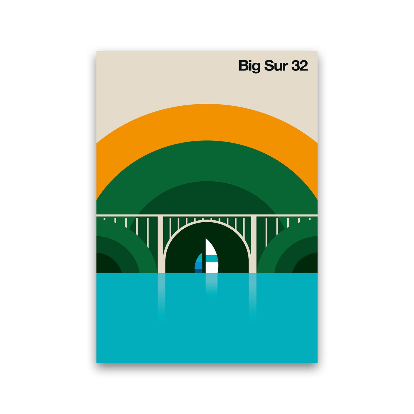 Big Sur 32 Art Print by Bo Lundberg Print Only