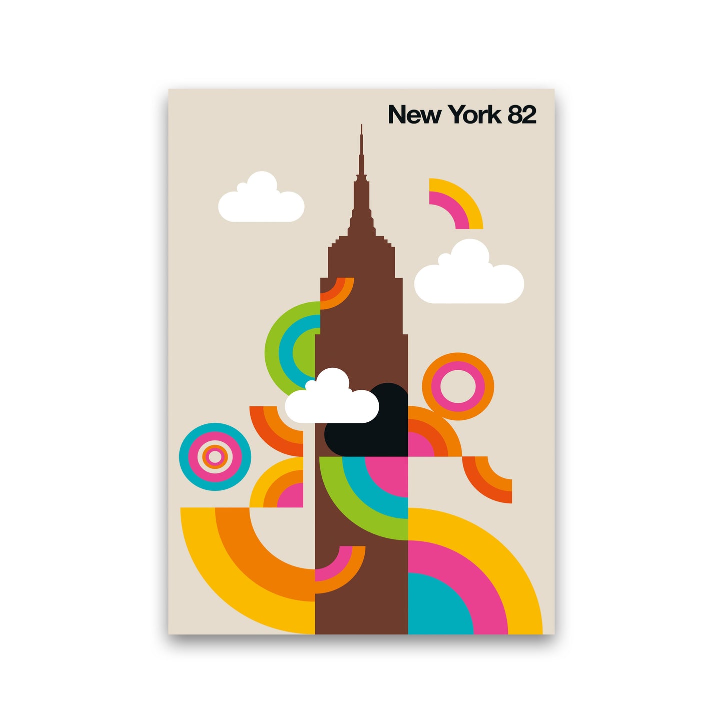 New York 82 Art Print by Bo Lundberg Print Only