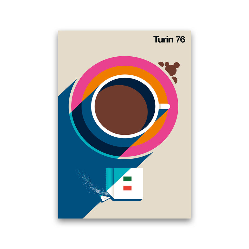 Turin 76 Art Print by Bo Lundberg Print Only