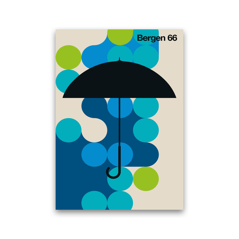 Bergen 66 Art Print by Bo Lundberg Print Only