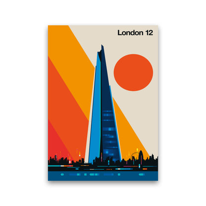 London 12 Art Print by Bo Lundberg Print Only