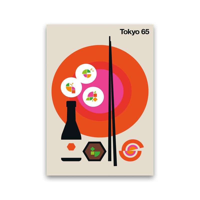 Tokyo 65 Art Print by Bo Lundberg Print Only
