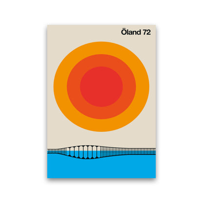 Öland 72 Art Print by Bo Lundberg Print Only