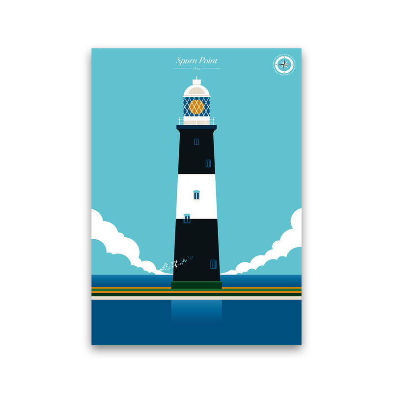 Spurn Point Art Print by Bo Lundberg Print Only