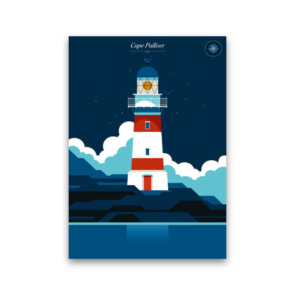 Cape Palliser Art Print by Bo Lundberg Print Only