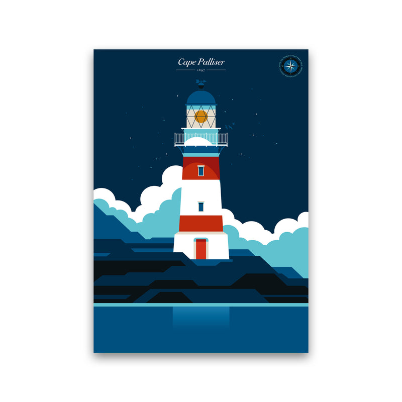 Cape Palliser Art Print by Bo Lundberg Print Only