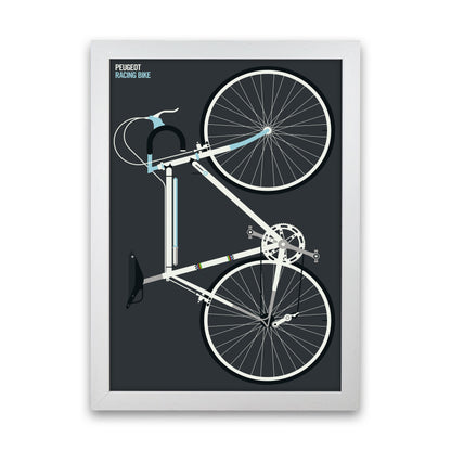 Peugeot Full Art Print by Bo Lundberg White Grain