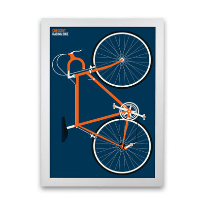 Icons Cresecent Full Art Print by Bo Lundberg White Grain