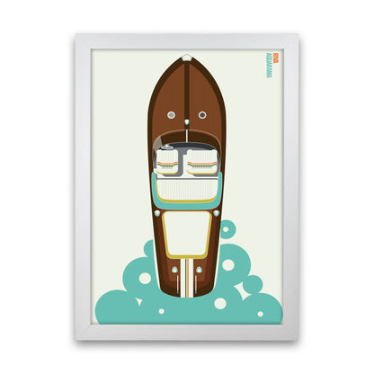 Icons Riva Art Print by Bo Lundberg White Grain