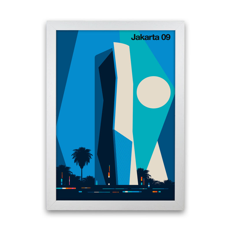 Jakarta 09 Art Print by Bo Lundberg White Grain