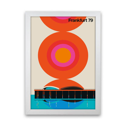 Frankfurt 79 Art Print by Bo Lundberg White Grain