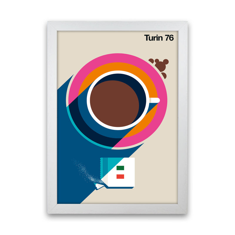 Turin 76 Art Print by Bo Lundberg White Grain