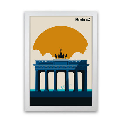 Berlin 89 19 Art Print by Bo Lundberg White Grain