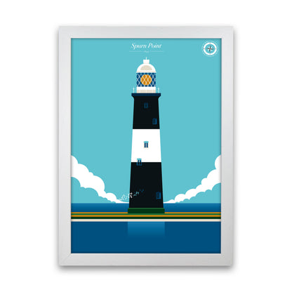 Spurn Point Art Print by Bo Lundberg White Grain