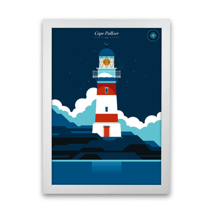 Cape Palliser Art Print by Bo Lundberg White Grain
