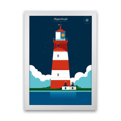 Happisburgh Art Print by Bo Lundberg White Grain