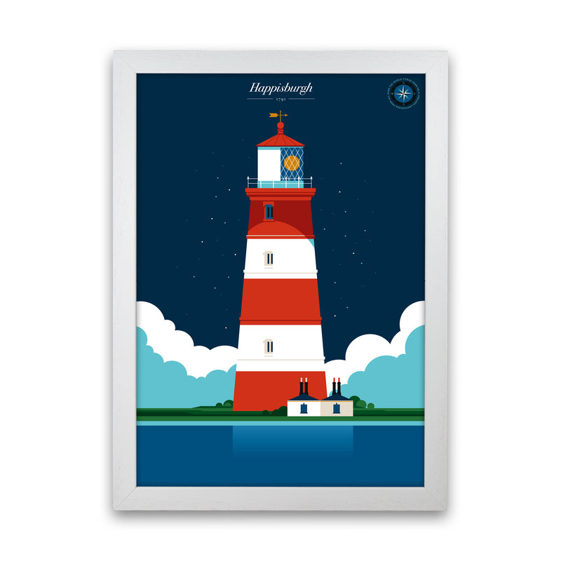 Happisburgh Art Print by Bo Lundberg White Grain