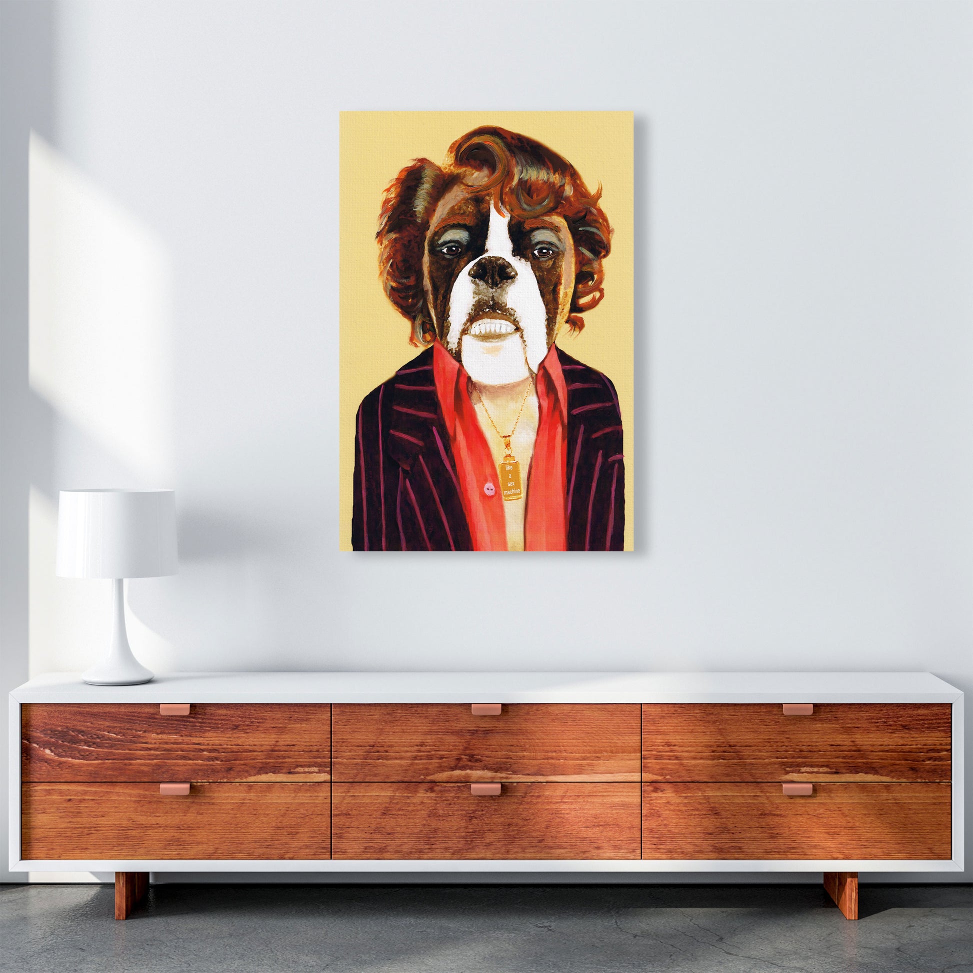 James Brown Art Print by Coco Deparis A1 Canvas