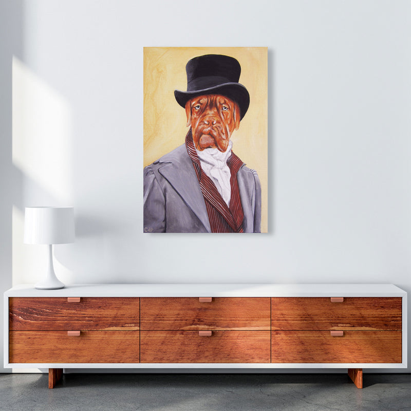 Dog Bordeaux Art Print by Coco Deparis A1 Canvas