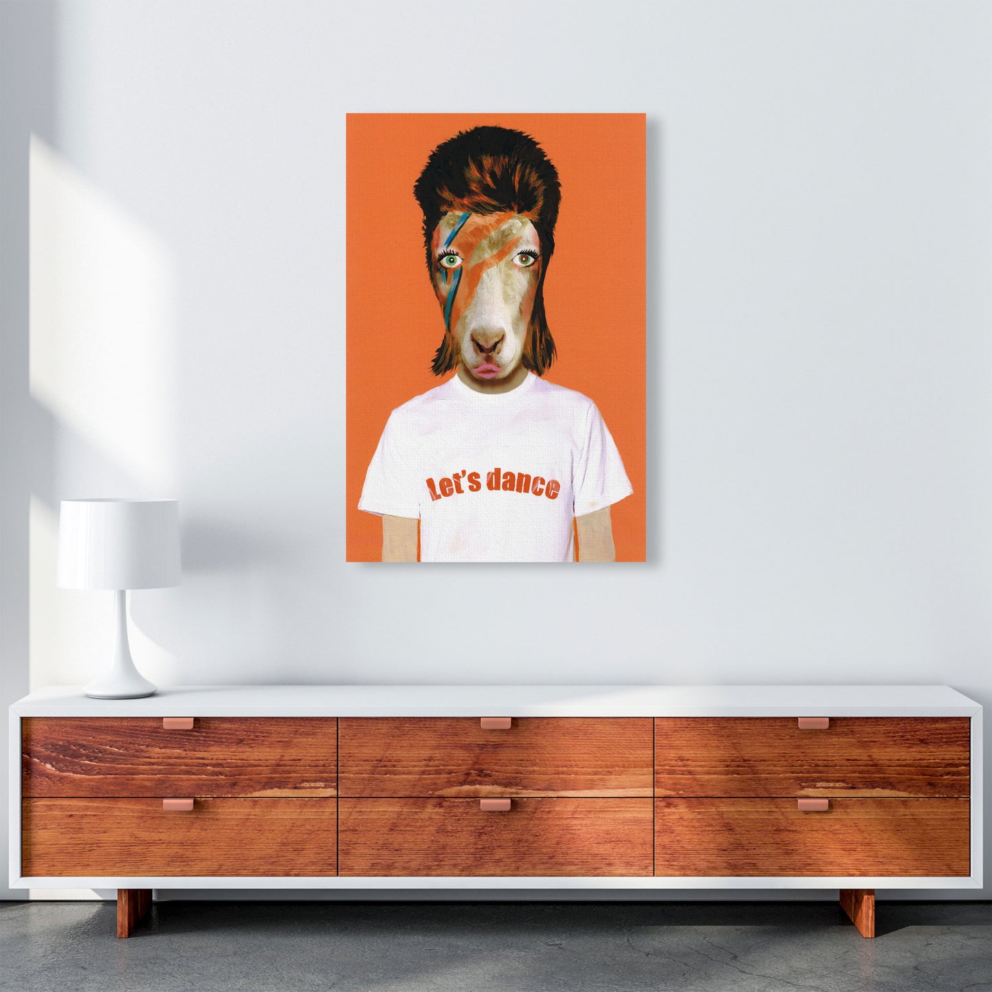 David Bowie Art Print by Coco Deparis A1 Canvas