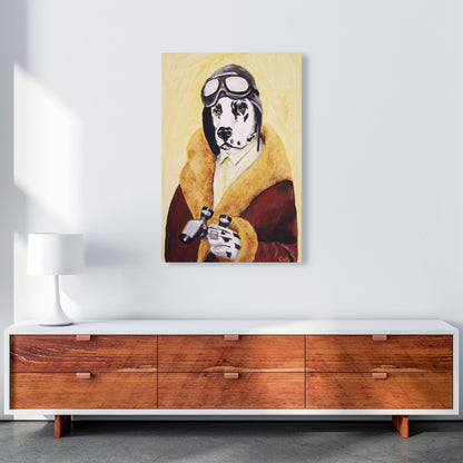 Dalmatian Pilote Art Print by Coco Deparis A1 Canvas