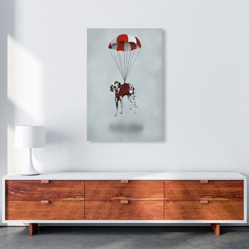 Dalmatian Parachute Art Print by Coco Deparis A1 Canvas