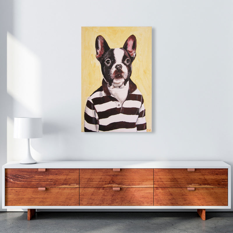 Bulldog 01 Art Print by Coco Deparis A1 Canvas