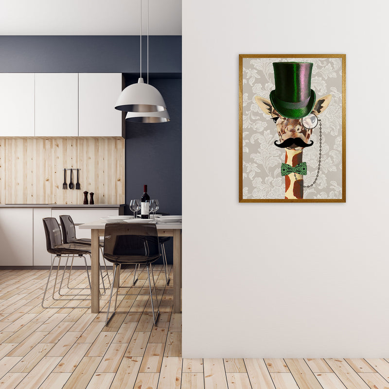 Giraffe Steampunk 2 Art Print by Coco Deparis A1 Print Only