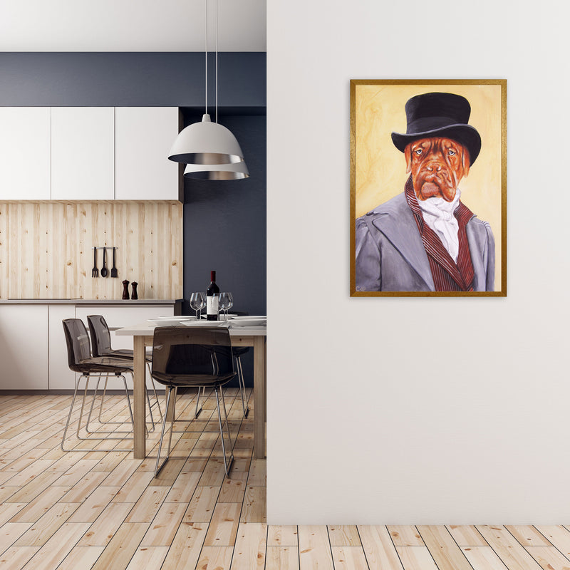 Dog Bordeaux Art Print by Coco Deparis A1 Print Only