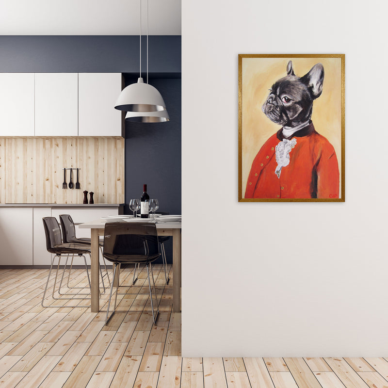 Bulldog 02 Art Print by Coco Deparis A1 Print Only