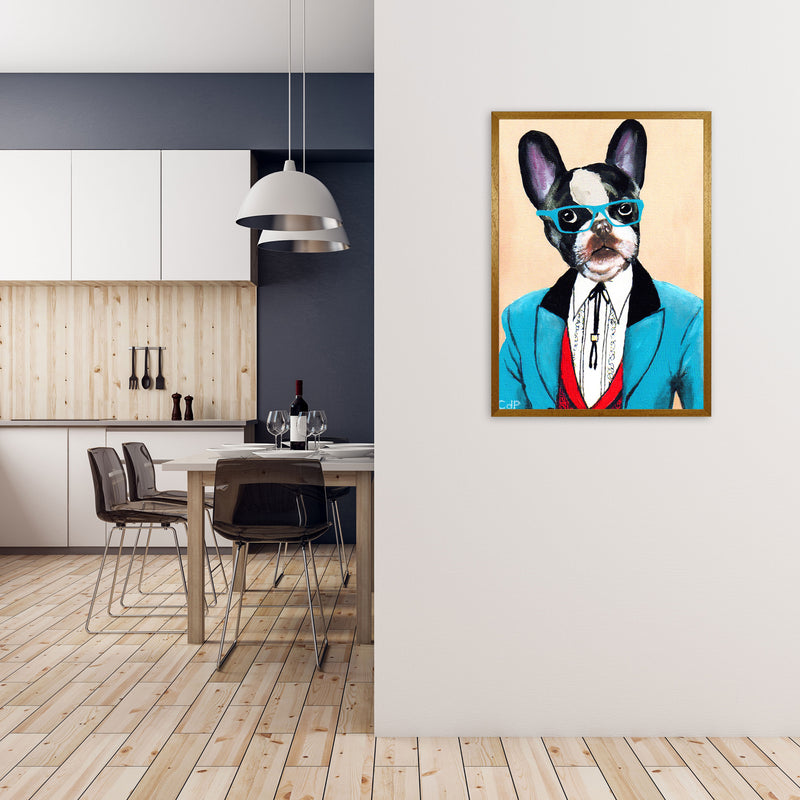 Bulldog 03 Art Print by Coco Deparis A1 Print Only