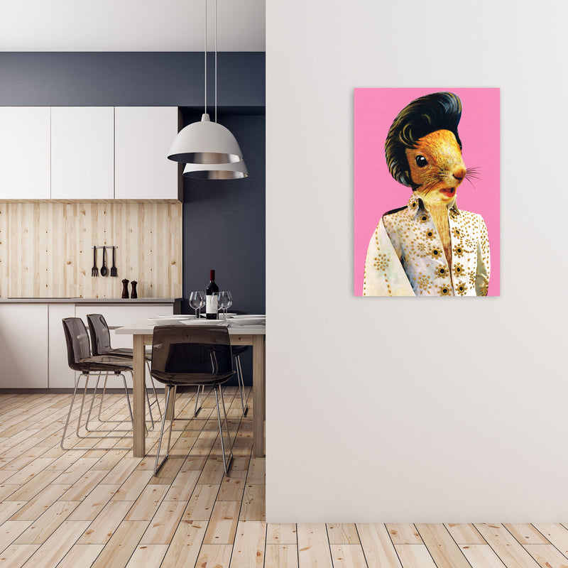 Elvis Presley Art Print by Coco Deparis A1 Black Frame