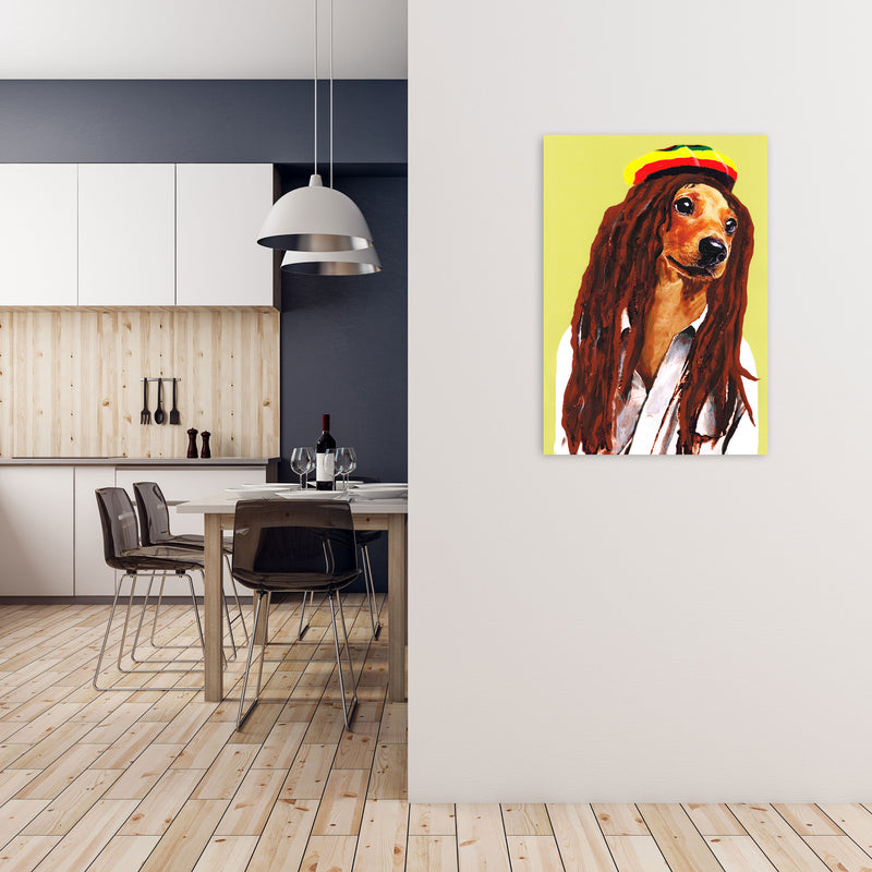 Bob Marley Art Print by Coco Deparis A1 Black Frame