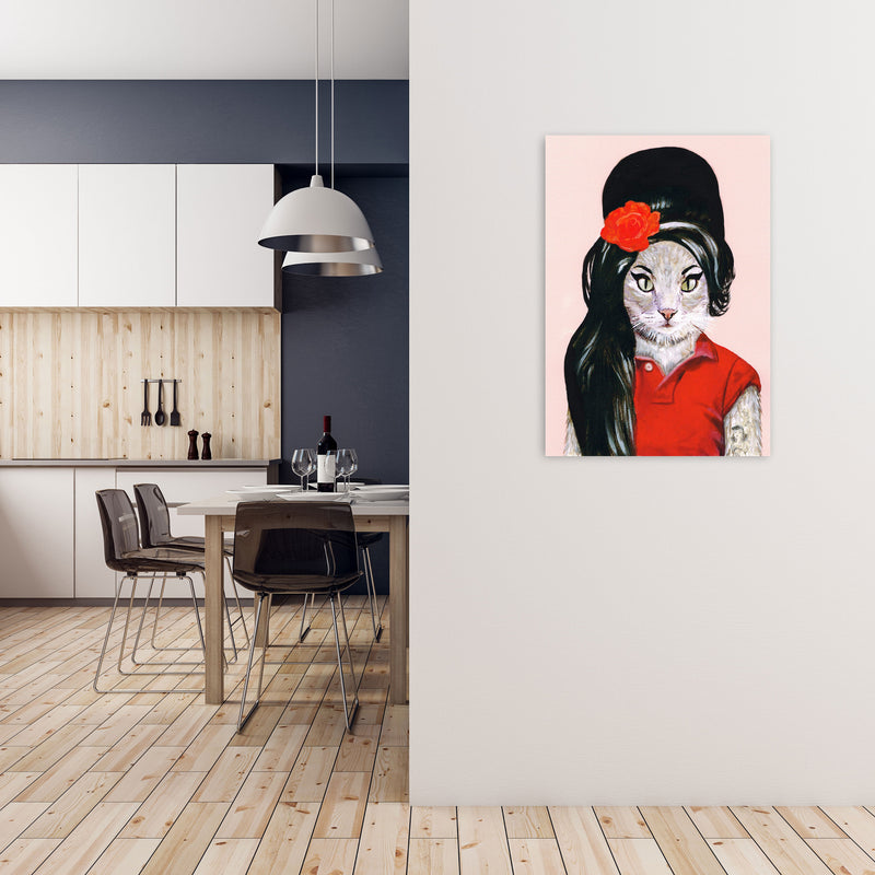 Amy Winehouse Art Print by Coco Deparis A1 Black Frame