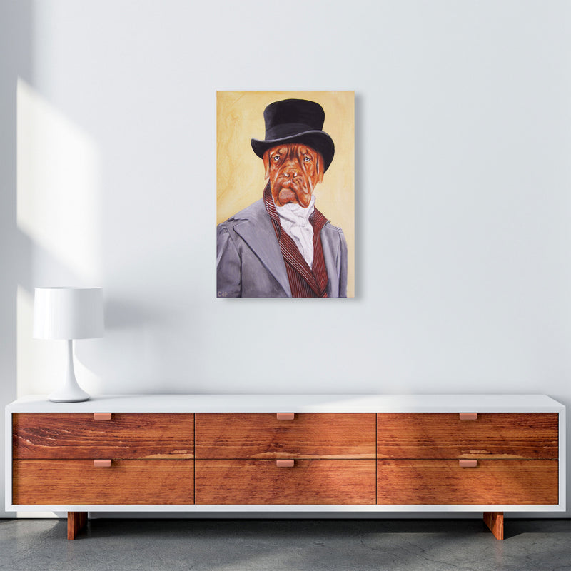 Dog Bordeaux Art Print by Coco Deparis A2 Canvas
