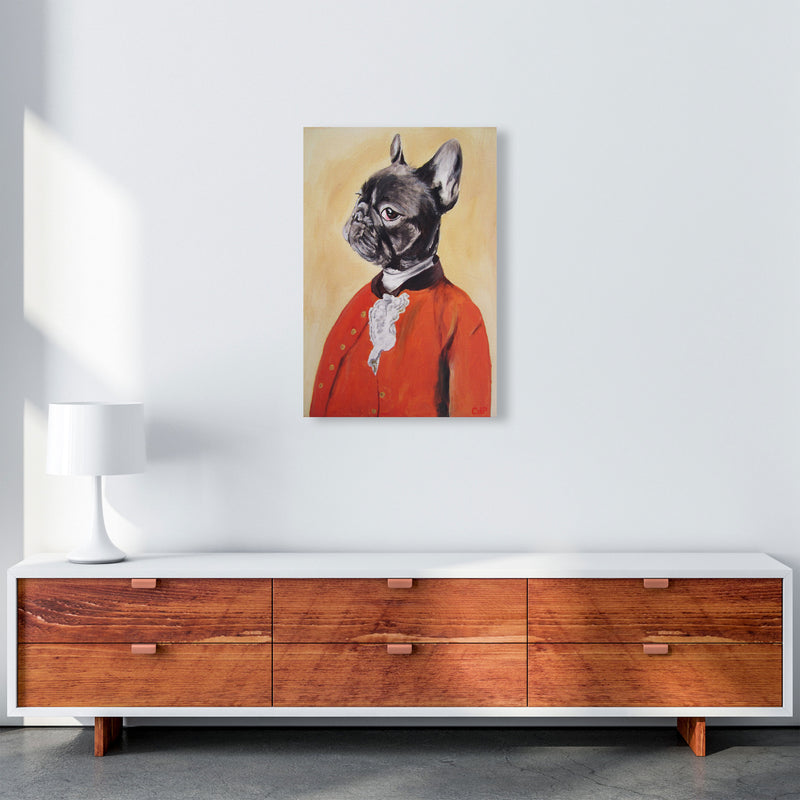 Bulldog 02 Art Print by Coco Deparis A2 Canvas