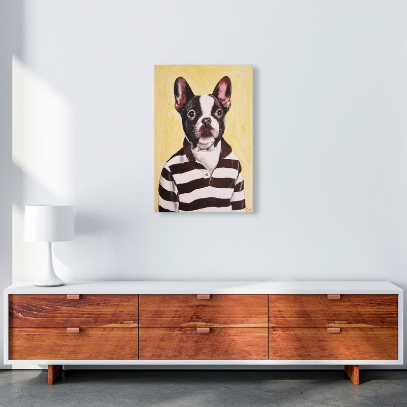 Bulldog 01 Art Print by Coco Deparis A2 Canvas