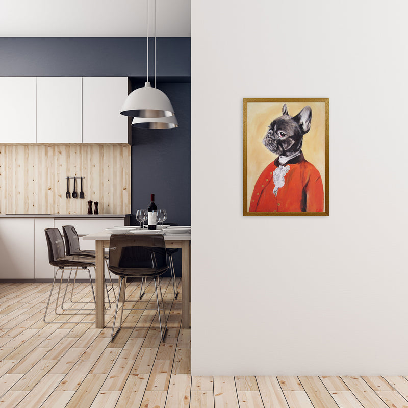 Bulldog 02 Art Print by Coco Deparis A2 Print Only