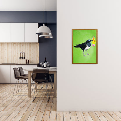 Bird With Sweet Paper Art Print by Coco Deparis A2 Print Only