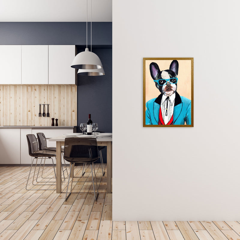 Bulldog 03 Art Print by Coco Deparis A2 Print Only
