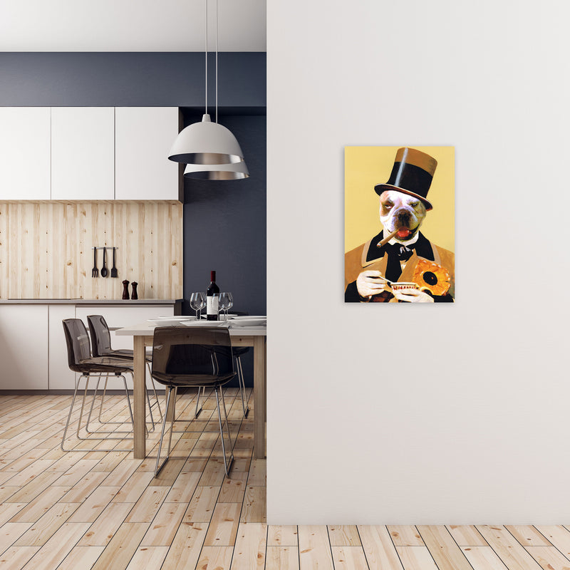 Small WC Fields Art Print by Coco Deparis A2 Black Frame