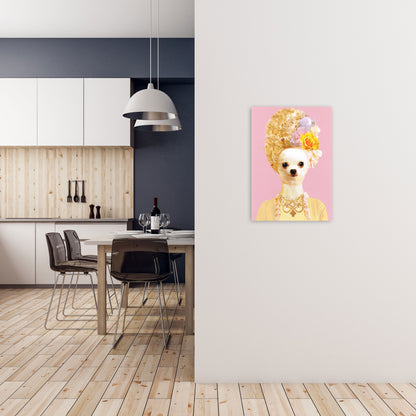 Marie-Antoinette Art Print by Coco Deparis A2 Black Frame