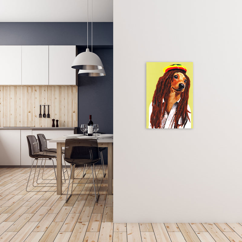 Bob Marley Art Print by Coco Deparis A2 Black Frame