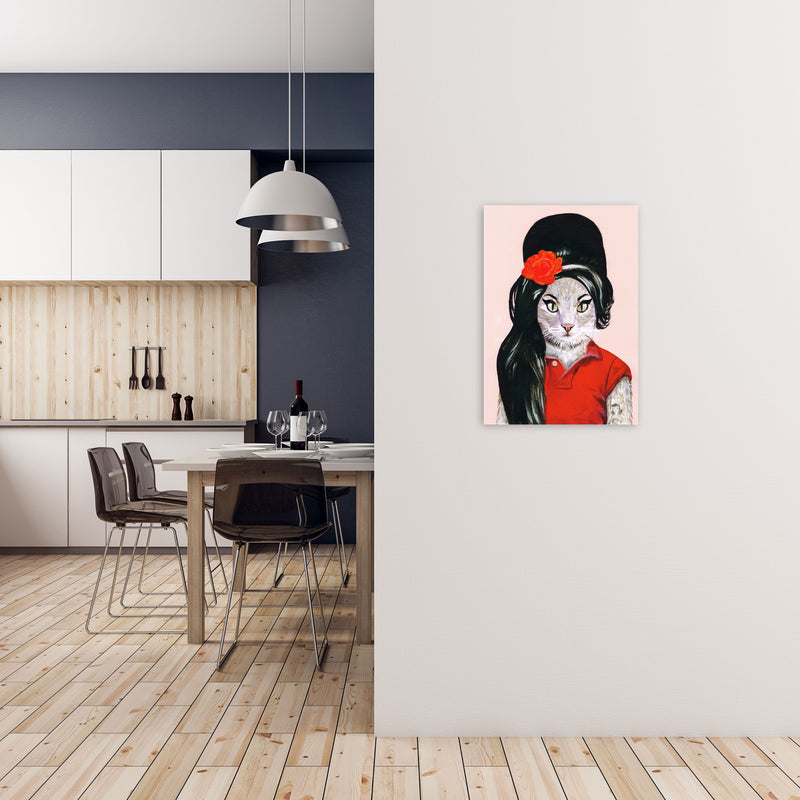Amy Winehouse Art Print by Coco Deparis A2 Black Frame