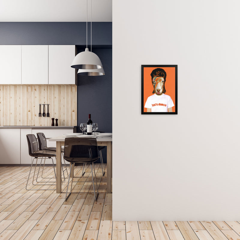 David Bowie Art Print by Coco Deparis A3 White Frame