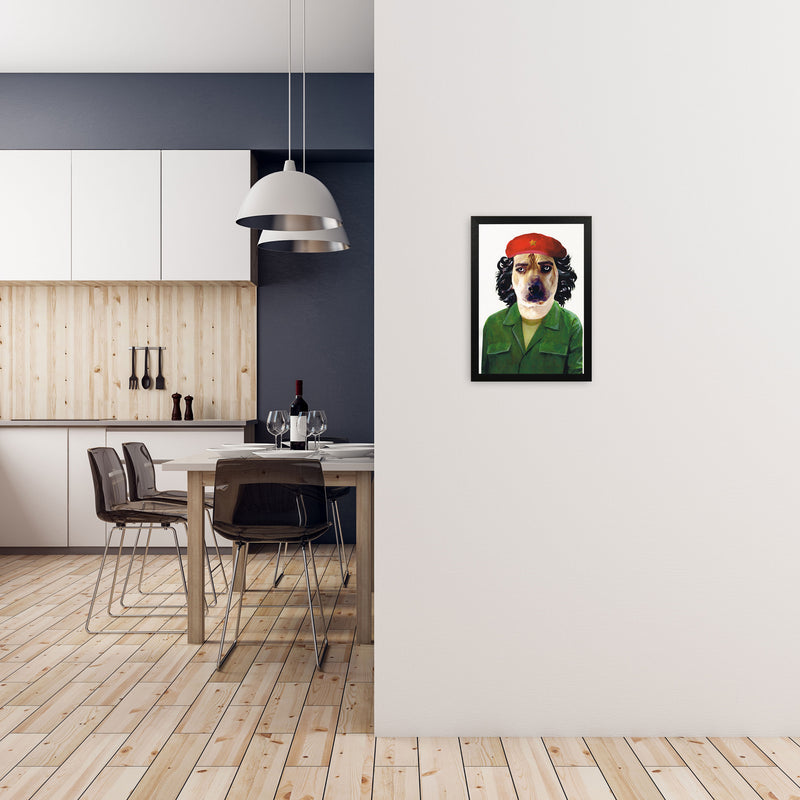 Che Guevara Art Print by Coco Deparis A3 White Frame
